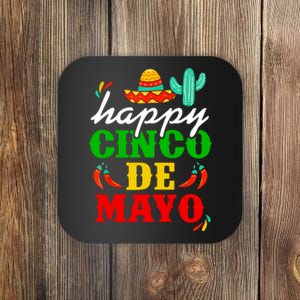 Happy Cinco De Mayo Celebration Coaster