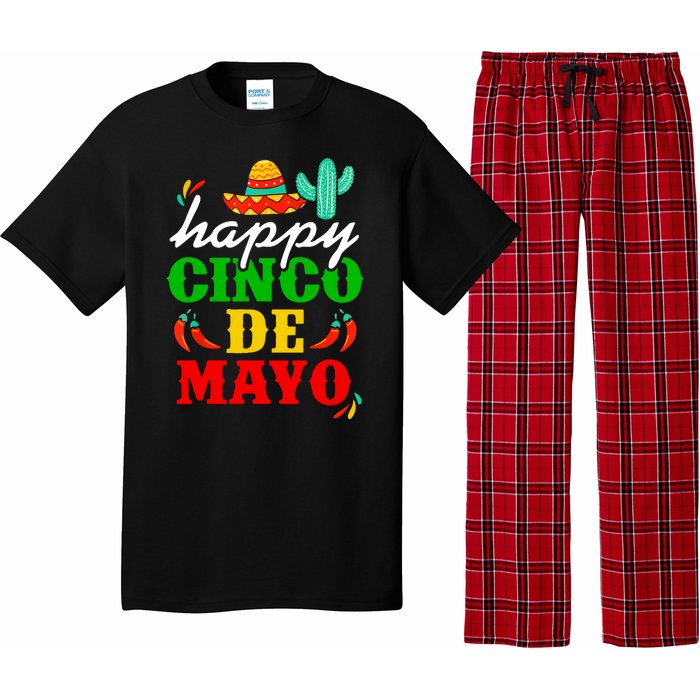 Happy Cinco De Mayo Celebration Pajama Set