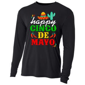 Happy Cinco De Mayo Celebration Cooling Performance Long Sleeve Crew