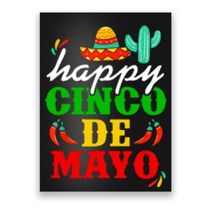 Happy Cinco De Mayo Celebration Poster