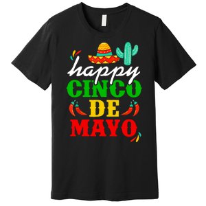 Happy Cinco De Mayo Celebration Premium T-Shirt