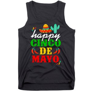 Happy Cinco De Mayo Celebration Tank Top