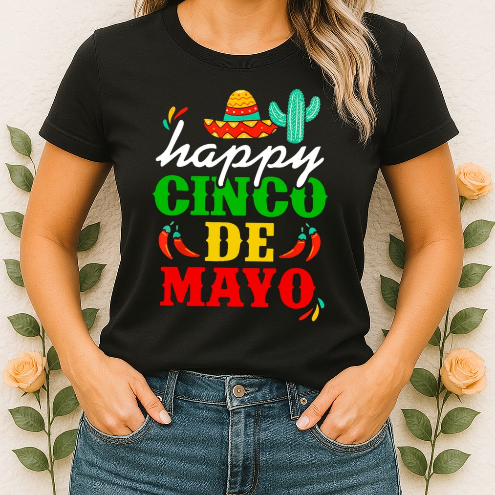 Happy Cinco De Mayo Celebration Womens T-Shirt