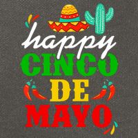 Happy Cinco De Mayo Celebration Cotton Canvas Backpack