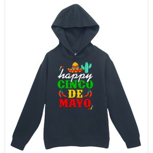 Happy Cinco De Mayo Celebration Urban Pullover Hoodie