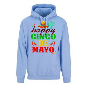 Happy Cinco De Mayo Celebration Unisex Surf Hoodie