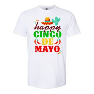 Happy Cinco De Mayo Celebration Softstyle CVC T-Shirt