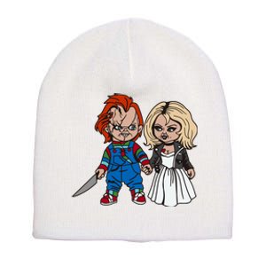 Horror Character Doll And Tiffany Halloween Matching Couple Short Acrylic Beanie