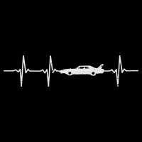 Heartbeat Car Drag Race Pulse Strip Driver Racing Racer Gift 16 in Basic Backpack