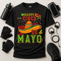 Happy Cinco De Mayo Cooling Performance Crew T-Shirt