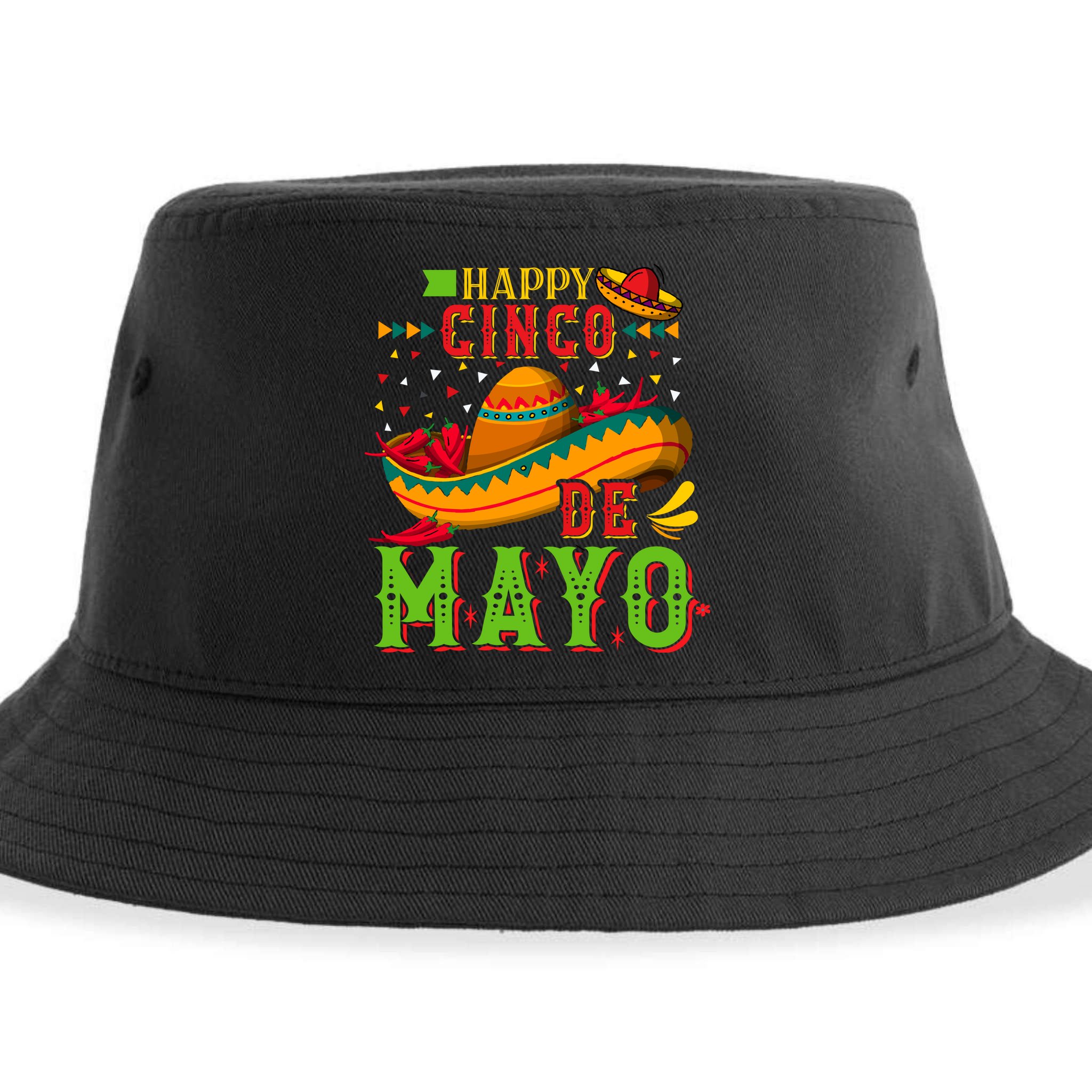 Happy Cinco De Mayo Sustainable Bucket Hat