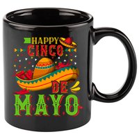 Happy Cinco De Mayo 11oz C Handle Ceramic Mug