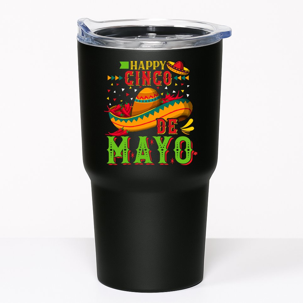 Happy Cinco De Mayo Tumbler