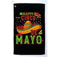 Happy Cinco De Mayo Golf Towel