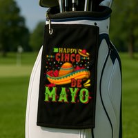 Happy Cinco De Mayo Golf Towel