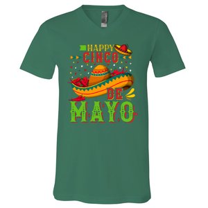 Happy Cinco De Mayo V-Neck T-Shirt