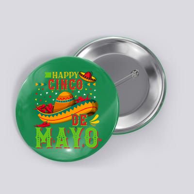 Happy Cinco De Mayo Button
