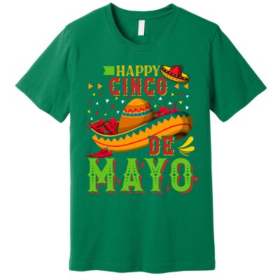 Happy Cinco De Mayo Premium T-Shirt