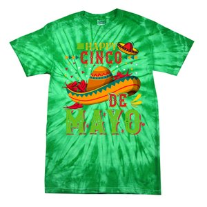 Happy Cinco De Mayo Tie-Dye T-Shirt