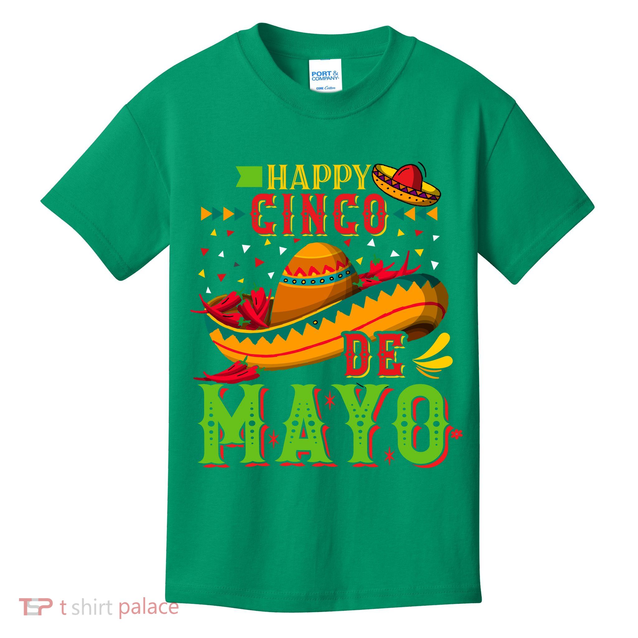 Happy Cinco De Mayo Kids T-Shirt