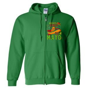 Happy Cinco De Mayo Full Zip Hoodie