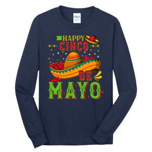 Happy Cinco De Mayo Tall Long Sleeve T-Shirt