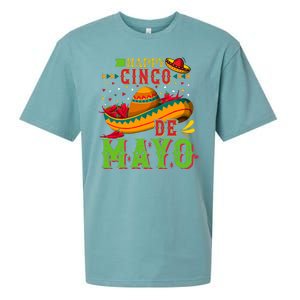 Happy Cinco De Mayo Sueded Cloud Jersey T-Shirt