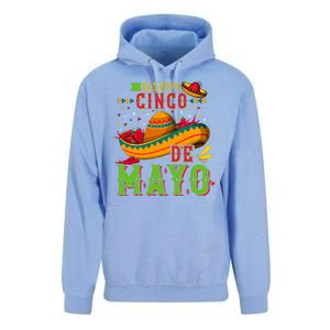 Happy Cinco De Mayo Unisex Surf Hoodie