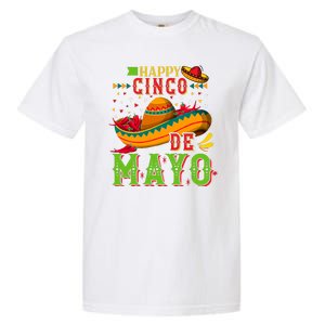 Happy Cinco De Mayo Garment-Dyed Heavyweight T-Shirt