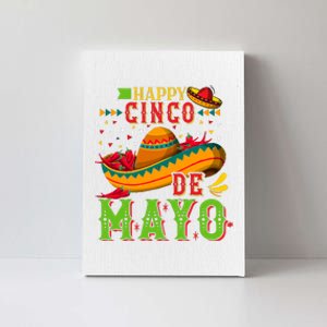 Happy Cinco De Mayo Canvas