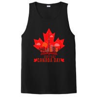 Happy Canada Day Cool Design Canada Maple For Women Men Kids PosiCharge Competitor Tank