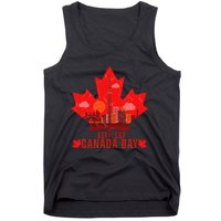 Happy Canada Day Cool Design Canada Maple For Women Men Kids Tank Top