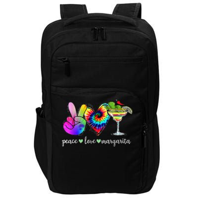 Happy Cinco De Mayo Peace Love Margarita Tie Dye Mexican Impact Tech Backpack