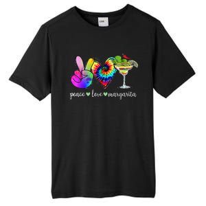 Happy Cinco De Mayo Peace Love Margarita Tie Dye Mexican Tall Fusion ChromaSoft Performance T-Shirt