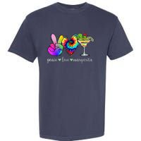 Happy Cinco De Mayo Peace Love Margarita Tie Dye Mexican Garment-Dyed Heavyweight T-Shirt