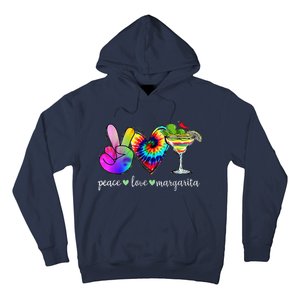 Happy Cinco De Mayo Peace Love Margarita Tie Dye Mexican Hoodie