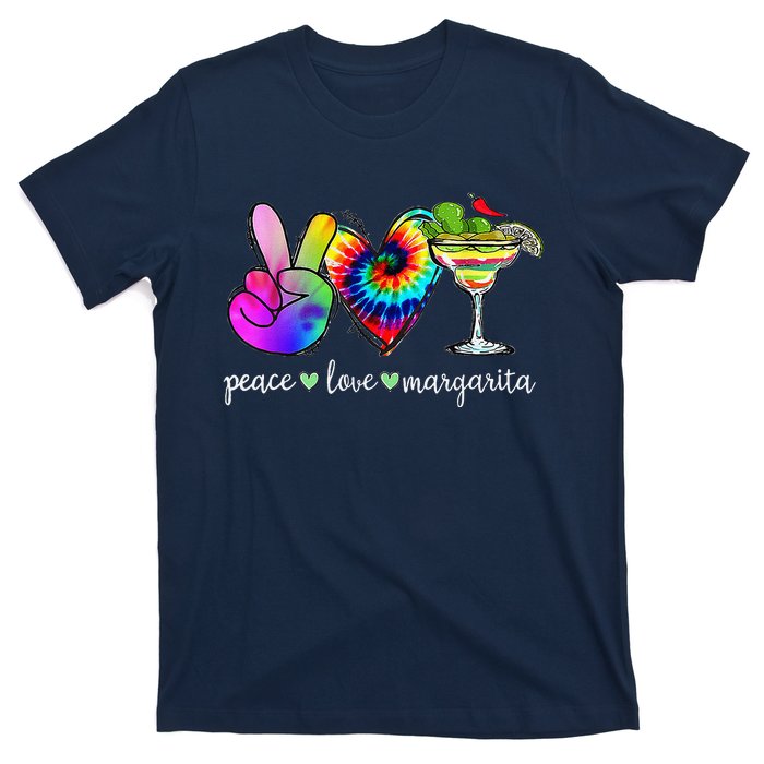 Happy Cinco De Mayo Peace Love Margarita Tie Dye Mexican T-Shirt