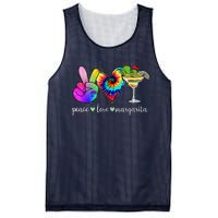 Happy Cinco De Mayo Peace Love Margarita Tie Dye Mexican Mesh Reversible Basketball Jersey Tank