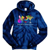 Happy Cinco De Mayo Peace Love Margarita Tie Dye Mexican Tie Dye Hoodie