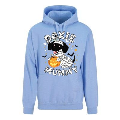 Halloween Costume Dachshund Dog Lover Doxie Mummy Unisex Surf Hoodie