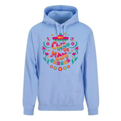 Happy Cinco De Mayo Mexican Fiesta 5 De Mayo Mexico Party Vneck Unisex Surf Hoodie