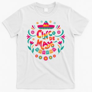 Happy Cinco De Mayo Mexican Fiesta 5 De Mayo Mexico Party Vneck T-Shirt