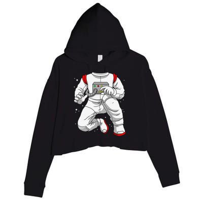 Halloween Costume DIY Lazy Astronaut Space Cadet Halloween Crop Fleece Hoodie