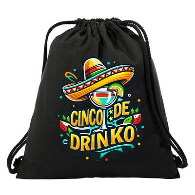 Happy Cinco De Mayo Fiesta Mexican Party 5 De Mayo Women Drawstring Bag