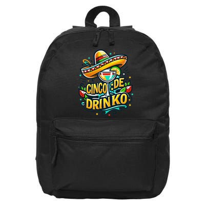 Happy Cinco De Mayo Fiesta Mexican Party 5 De Mayo Women 16 in Basic Backpack
