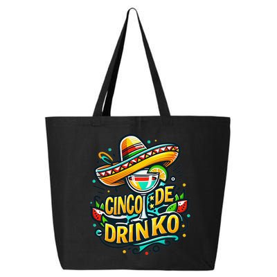 Happy Cinco De Mayo Fiesta Mexican Party 5 De Mayo Women 25L Jumbo Tote