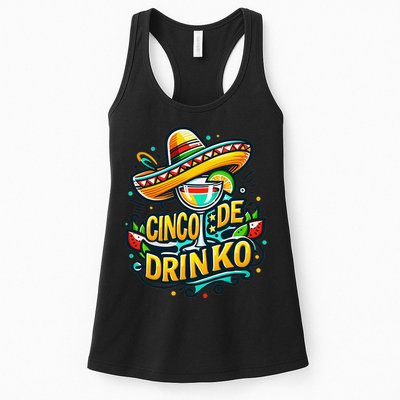 Happy Cinco De Mayo Fiesta Mexican Party 5 De Mayo Women Womens Tank Top