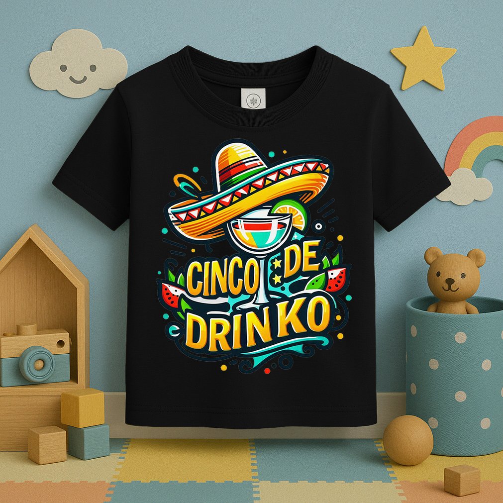 Happy Cinco De Mayo Fiesta Mexican Party 5 De Mayo Women Toddler T-Shirt
