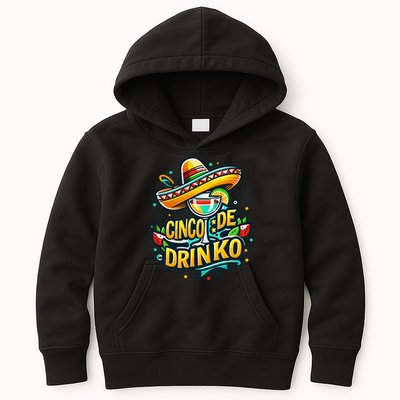 Happy Cinco De Mayo Fiesta Mexican Party 5 De Mayo Women Kids Hoodie