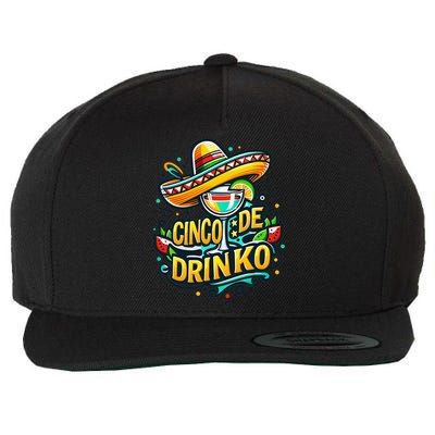 Happy Cinco De Mayo Fiesta Mexican Party 5 De Mayo Women Wool Snapback Cap